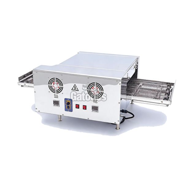 Horno de Pizza Profesional con Cinta Transportadora. Para 30 Pizzas/hora