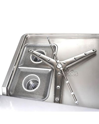 Lavautensilios Industrial LX700. Cesta de 70x70 - aspas de lavado