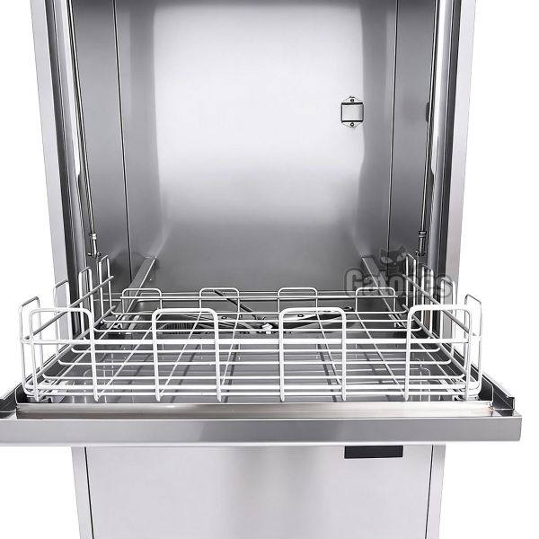 Lavautensilios Industrial LX700. Cesta de 70x70 en acero inoxidable
