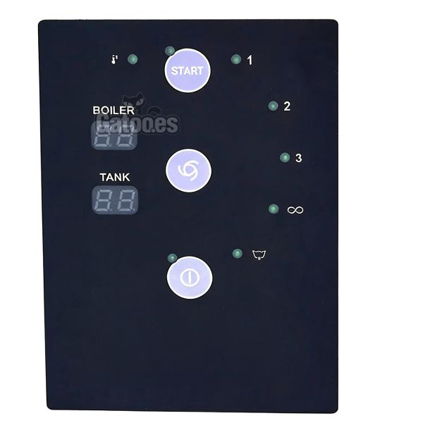 Lavautensilios Industrial LX700. Cesta de 70x70 - panel de mandos
