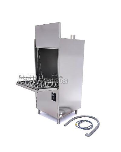 Lavautensilios Industrial LX700. Cesta de 70x70 - accesorios incluidos