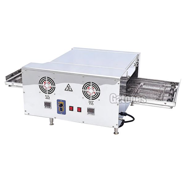 Horno de Pizza Profesional con Cinta Transportadora. Para 30 Pizzas/hora