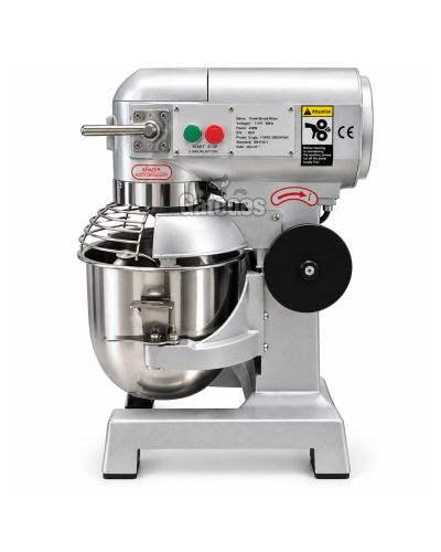 Amasadora Batidora Profesional de 10 litros Eltron - vista lateral