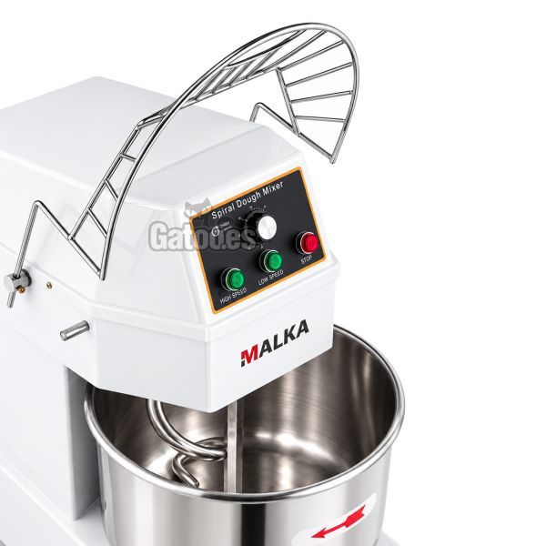 Amasadora espiral 40 litros Malka - vista superior