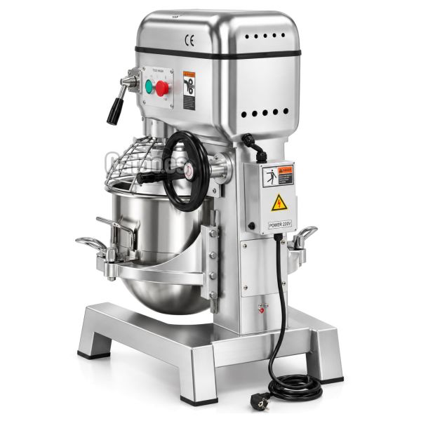 Amasadora Batidora Industrial de 40 litros X40 - vista trasera